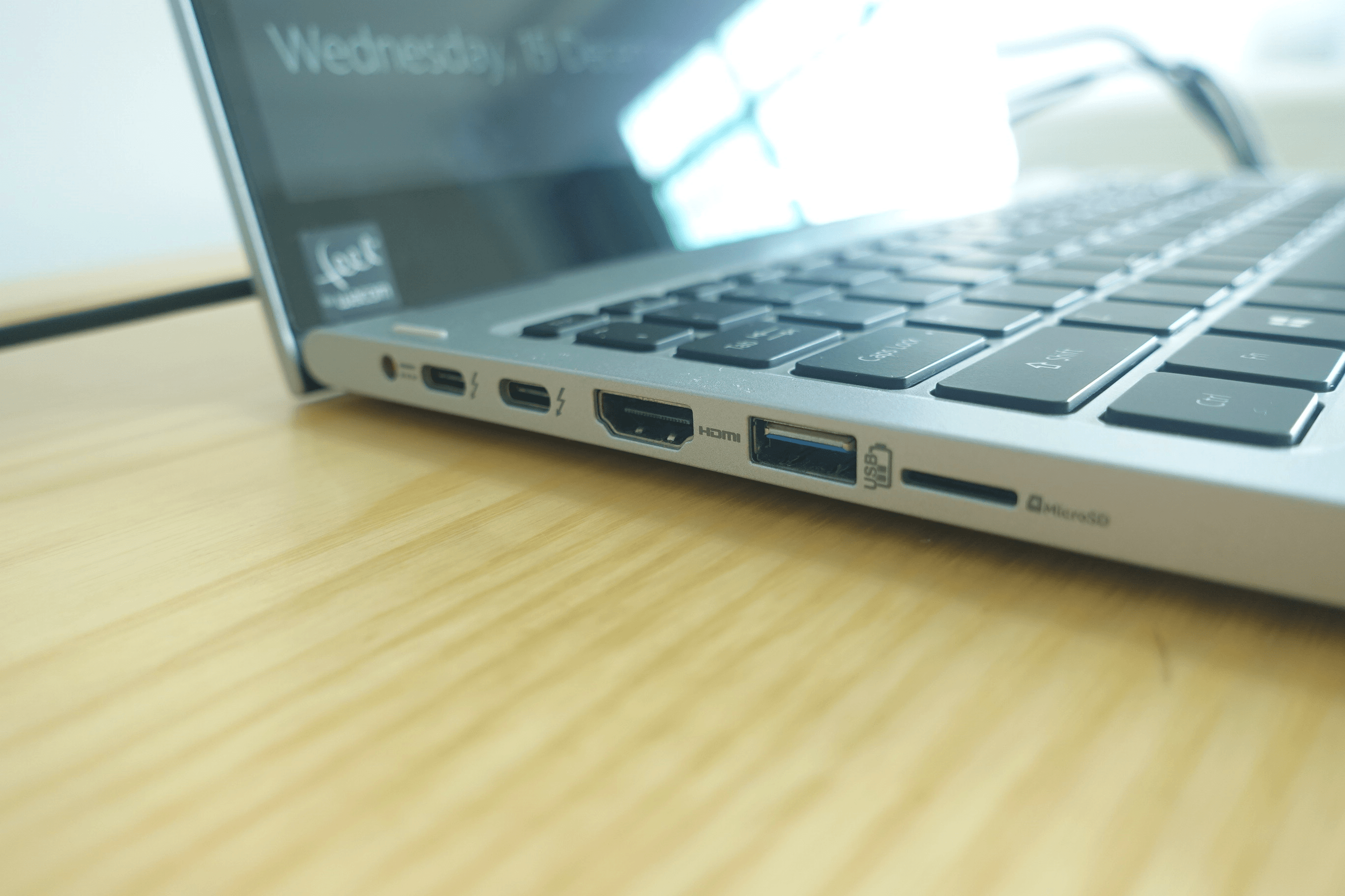 Twin Thunderbolt 4 ports means more external displays to connect to